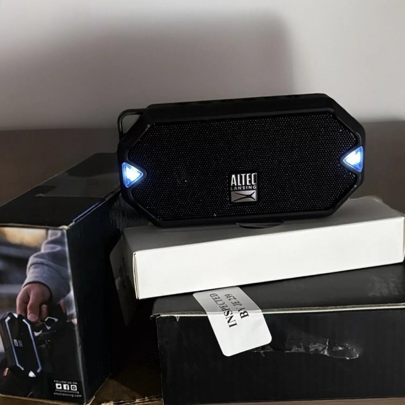 Altec Lansing HydraMini Wireless Bluetooth Speaker, IP67 Waterproof•New in box - Picture 5 of 5